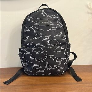 Black Cash & Co. Dinosaur Toddler Backpack